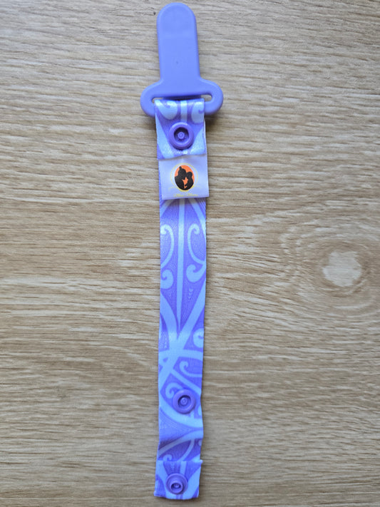 Mini Maori Dummy Clip - Purple