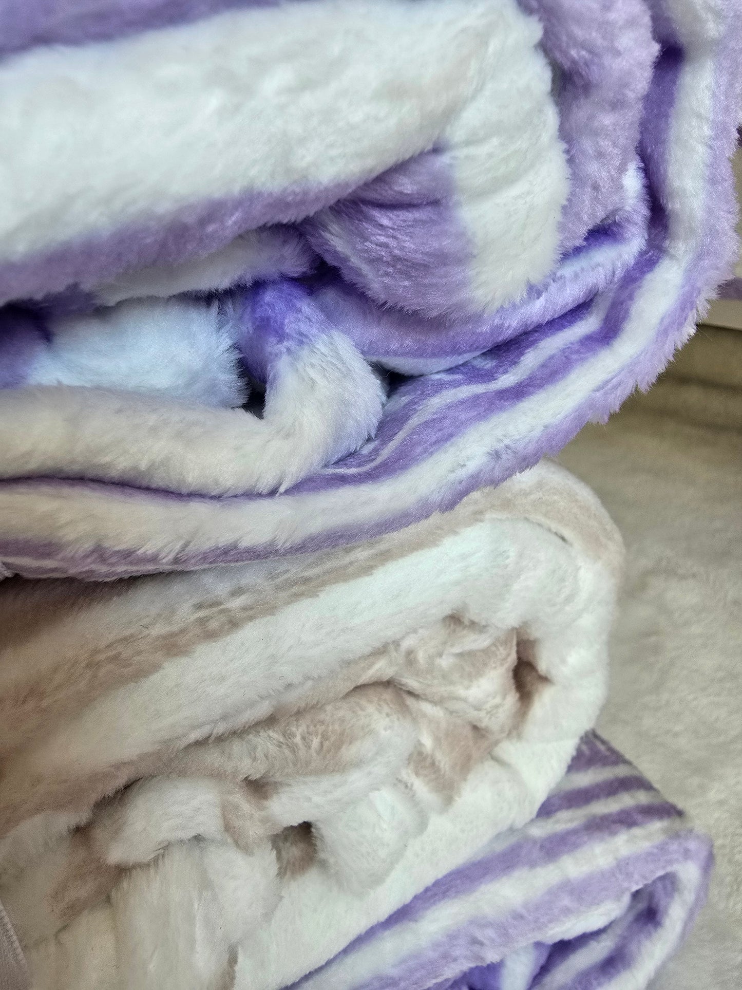 Maori Baby Blanket - Moemoeā (Dream) Purple